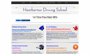 Heathertondrivingschool.com.au thumbnail