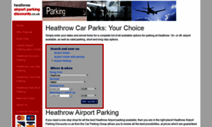 Heathrow-airport-parking-discounts.co.uk thumbnail
