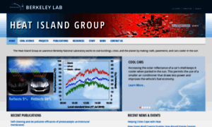 Heatisland.lbl.gov thumbnail