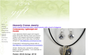 Heavenlycranesjewelry.com thumbnail