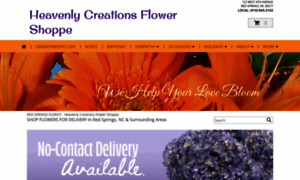 Heavenlycreationsflowershoppe.com thumbnail