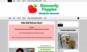 Heavenlyveggies.com thumbnail