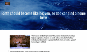 Heavenonearthproject.net thumbnail