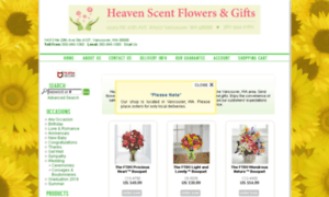 Heavenscentflowers.com thumbnail