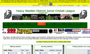 Heavywoollenjuniorlge.play-cricket.com thumbnail