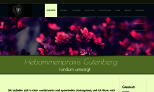 Hebammenpraxis-gutenberg.de thumbnail
