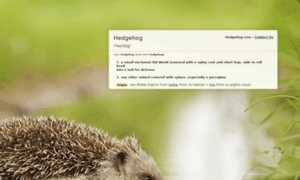 Hedgehog.com thumbnail