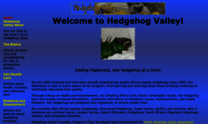 Hedgehogvalley.com thumbnail