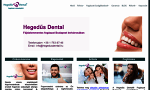 Hegedusdental.hu thumbnail