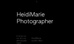 Heidimariephotographer.com thumbnail