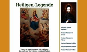Heiligen-legende.de thumbnail