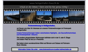 Heiligenhafen-fewo24.de thumbnail