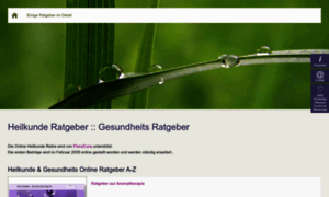 Heilkunde-ratgeber.com thumbnail