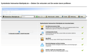 Heimwerkermarktplatzde.myteamtoolbar.com thumbnail