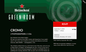 Heinekengreenroom-nyc-cromo.splashthat.com thumbnail