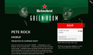 Heinekengreenroom-nyc-surpriseparty.splashthat.com thumbnail