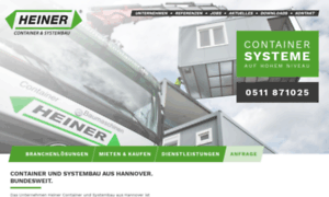 Heiner-container.de thumbnail