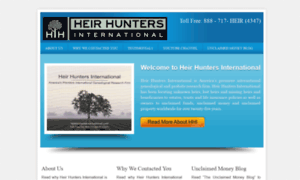 Heirhuntersinternational.info thumbnail