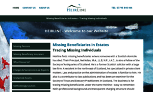 Heirline-missing-beneficiaries.co.uk thumbnail