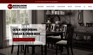 Heirloomamishfurniture.net thumbnail