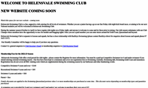 Helensvaleswimmingclub.com thumbnail