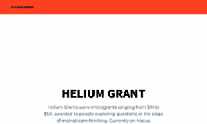 Heliumgrant.org thumbnail