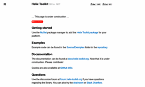 Helix-toolkit.org thumbnail