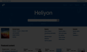 Heliyon.com thumbnail