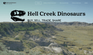 Hellcreekdinosaurs.com thumbnail