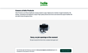Hello-products.workable.com thumbnail