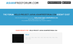 Hello-project-japan.asianfreeforum.com thumbnail