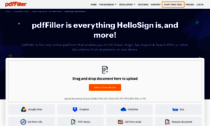 Hello-sign-alternative.pdffiller.com thumbnail
