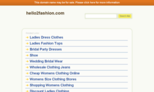 Hello2fashion.com thumbnail