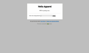 Helloapparelstore.com thumbnail