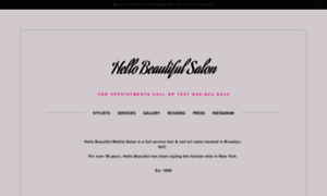 Hellobeautifulsalonnyc.com thumbnail