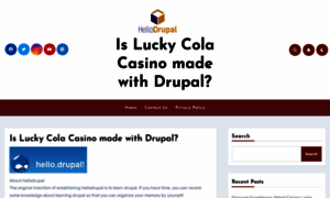 Hellodrupal.info thumbnail