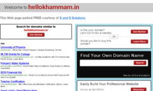 Hellokhammam.in thumbnail