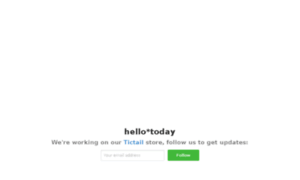 Hellotoday.tictail.com thumbnail