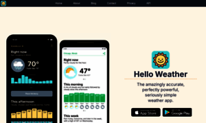 Helloweatherapp.com thumbnail