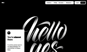 Helloyes.wetransfer.com thumbnail