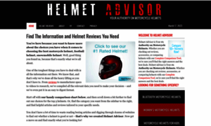 Helmetadvisor.com thumbnail