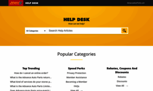 Help-desk.advanceautoparts.com thumbnail