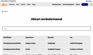 Help.abicart.se thumbnail