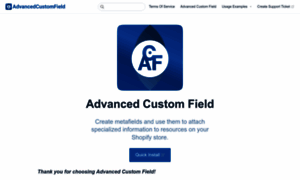 Help.advancedcustomfield.com thumbnail