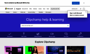 Help.clipchamp.com thumbnail