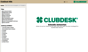 Help.clubdesk.com thumbnail