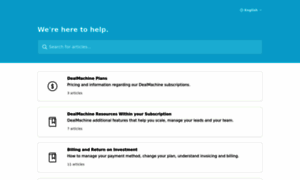 Help.dealmachineapp.com thumbnail