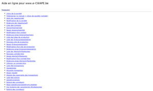 Help.e-cwape.be thumbnail