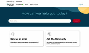 Help.ecomz.com thumbnail