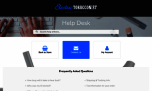 Help.electrictobacconist.com thumbnail